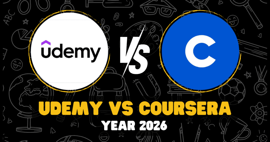 udemy vs coursera india comparison 2026